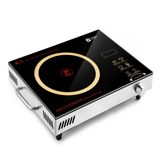 Sizzle Infrared Cooktop | 2200 Watt Induction Cooktop | All Metal Cookware | 1 Year Warranty