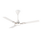 1200 mm White Orient Electric Ariel Ceiling Fan | Metallic Finish with Decorative Ring and Trims | High Speed Airflow 370 RPM | 2 Year Warranty