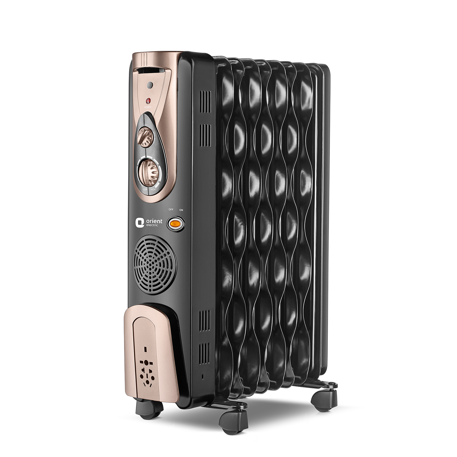 Comforter Collection 2500W /9 Fin Oil Filled Room Heater - Orient Electric