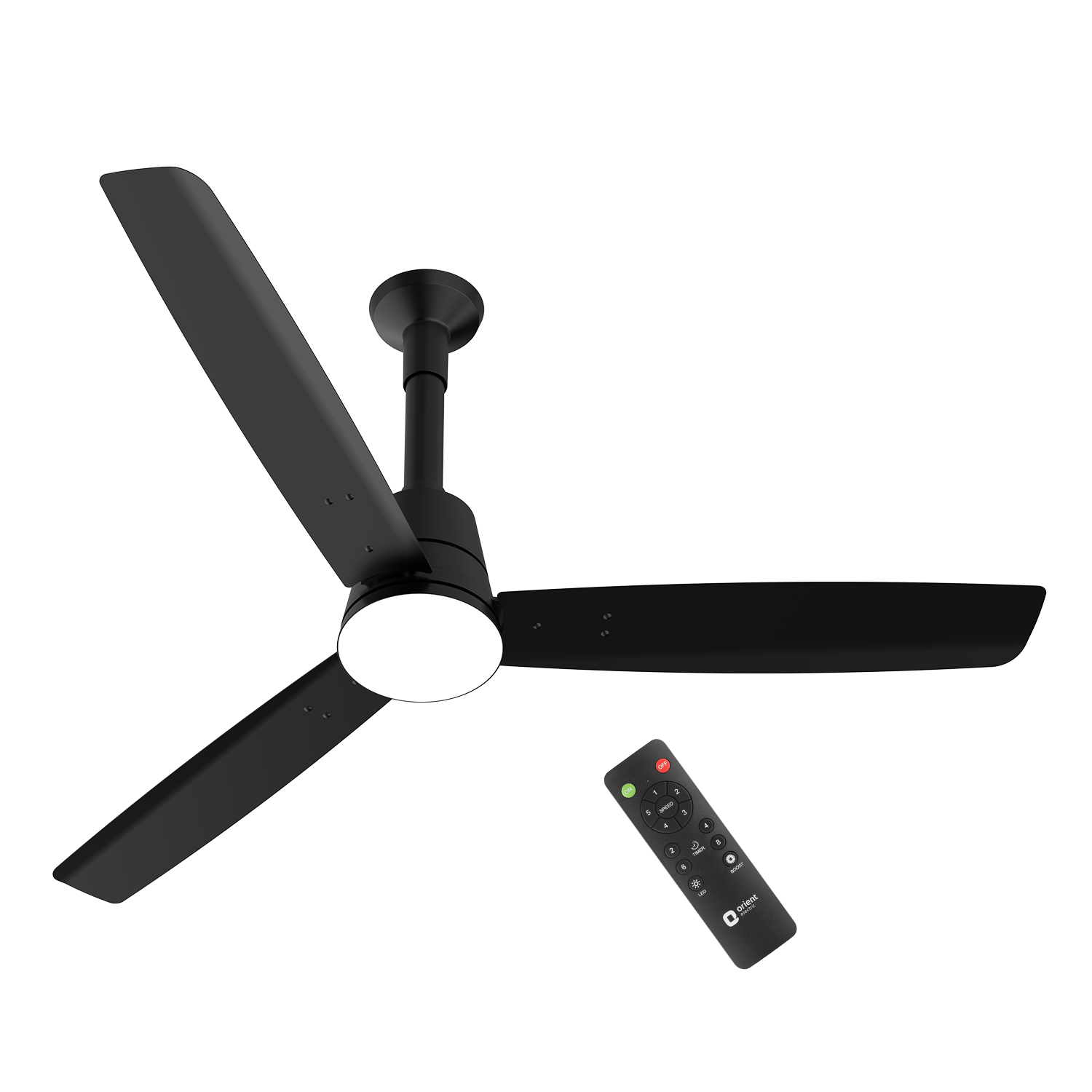 PROTON UL BLDC Fan black 1200 mm