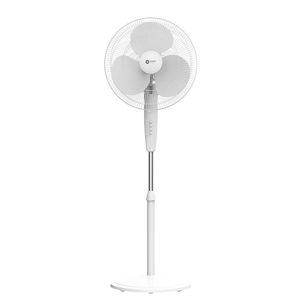 White Pedestal Fan Orient Stand 31 Neo 