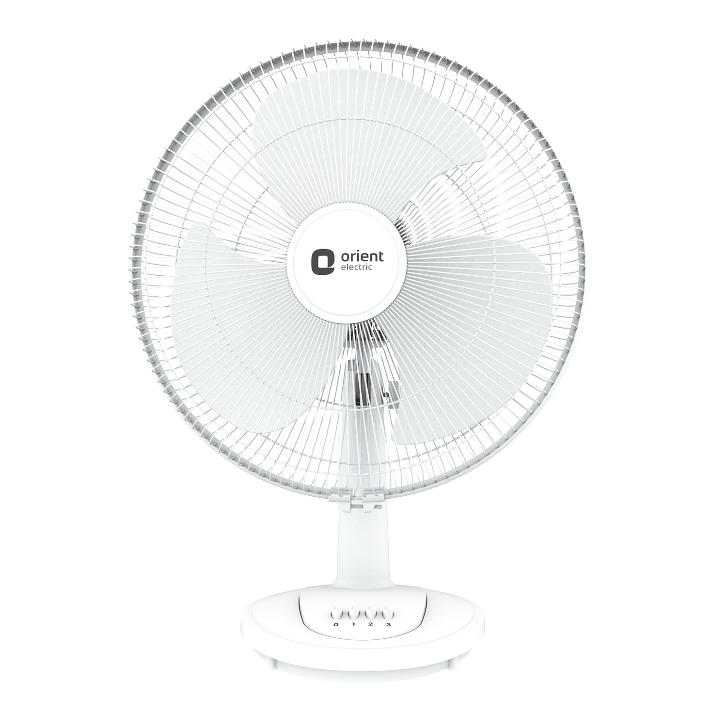 Signal White Table Fan Orient