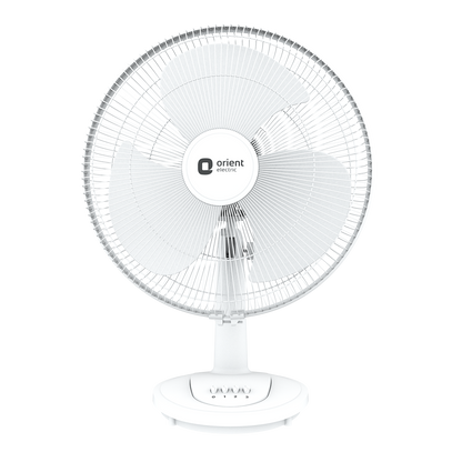 Signal White Table Fan Orient