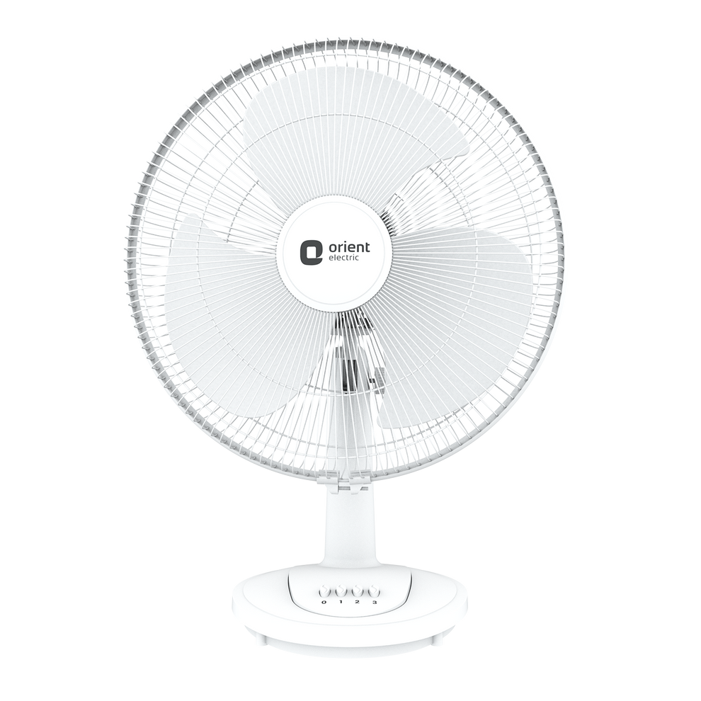Signal White Table Fan Orient