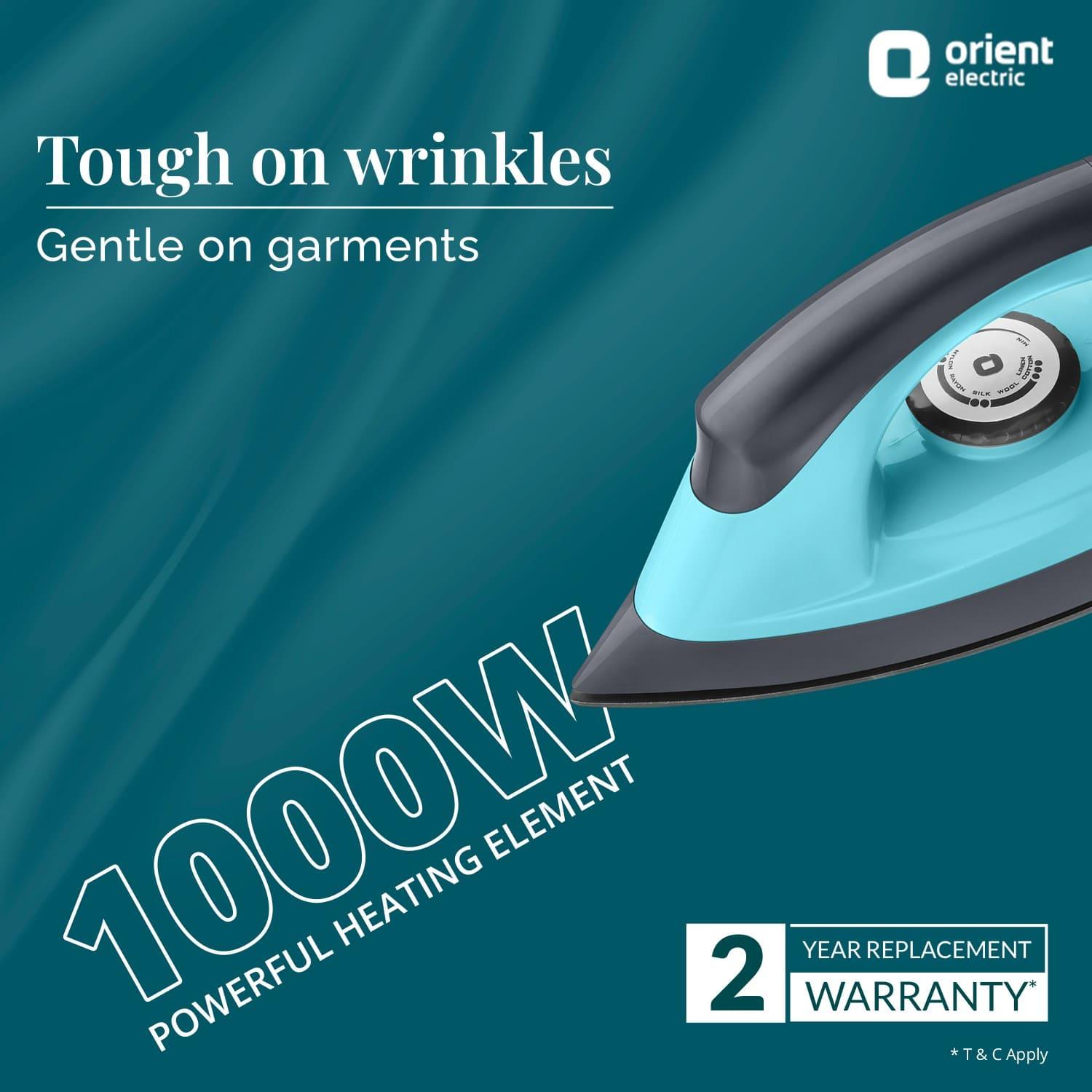 Buy Fabripress Non-Stick Iron Box Online in India | Orient Electric