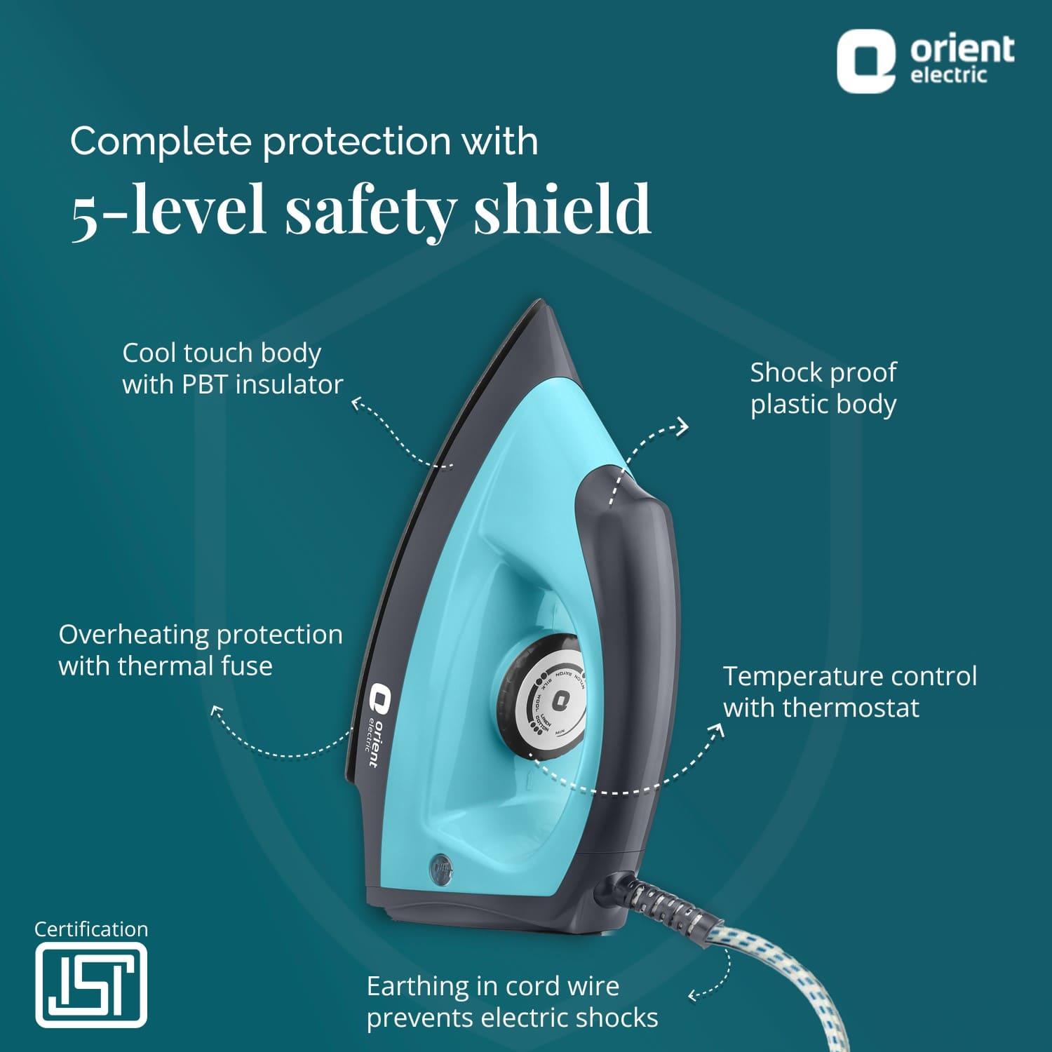 Buy Fabripress Non-Stick Iron Box Online in India | Orient Electric