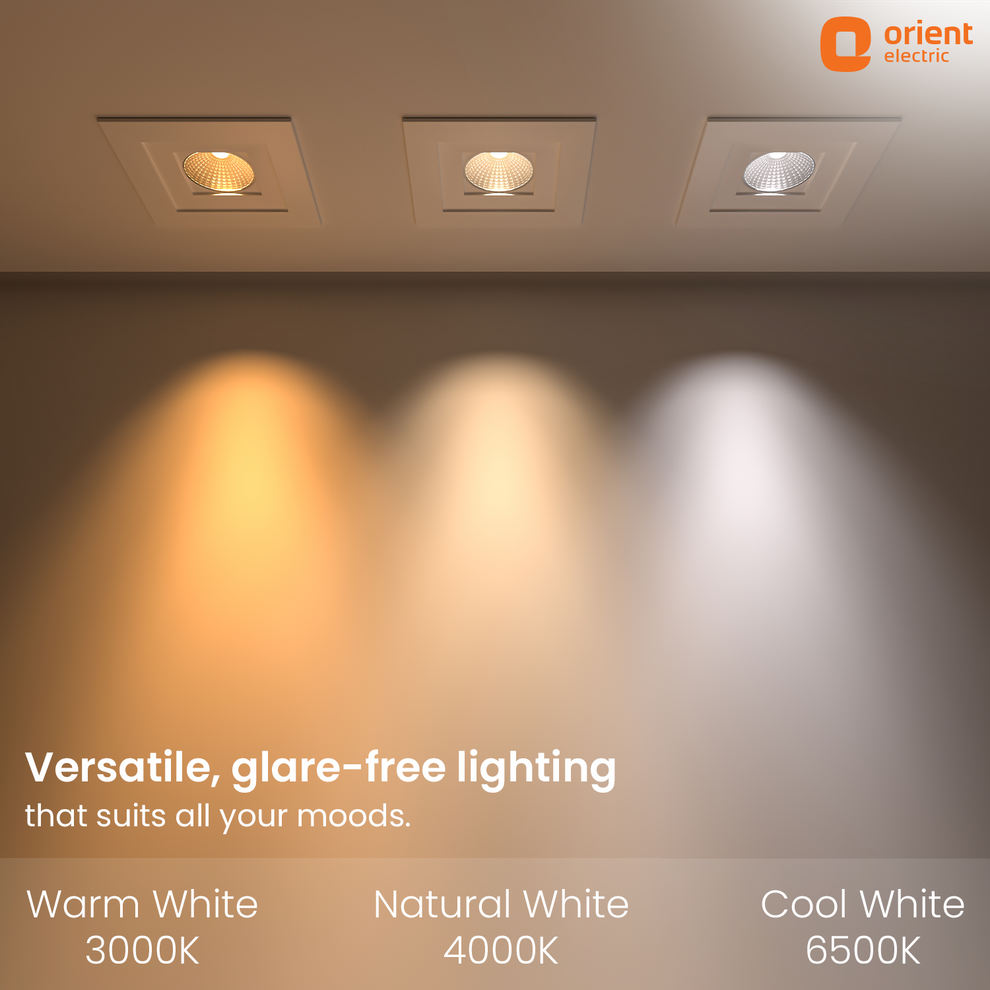 Rose Gold, 6W, 12W, 18W, Warm White, Natural White, Cool White