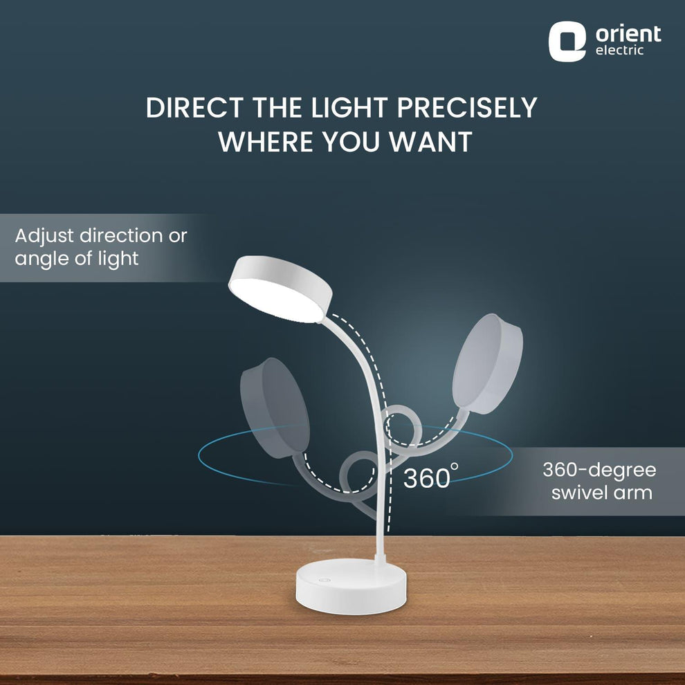 Buy Ellipse Emergency Desk Lamp for Study Online in India Orient