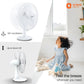 Signal White Table Fan Orient