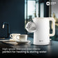 1.5L Kettle 1650 Watts | Cool Touch Body | Faster Heating | White, Plastic