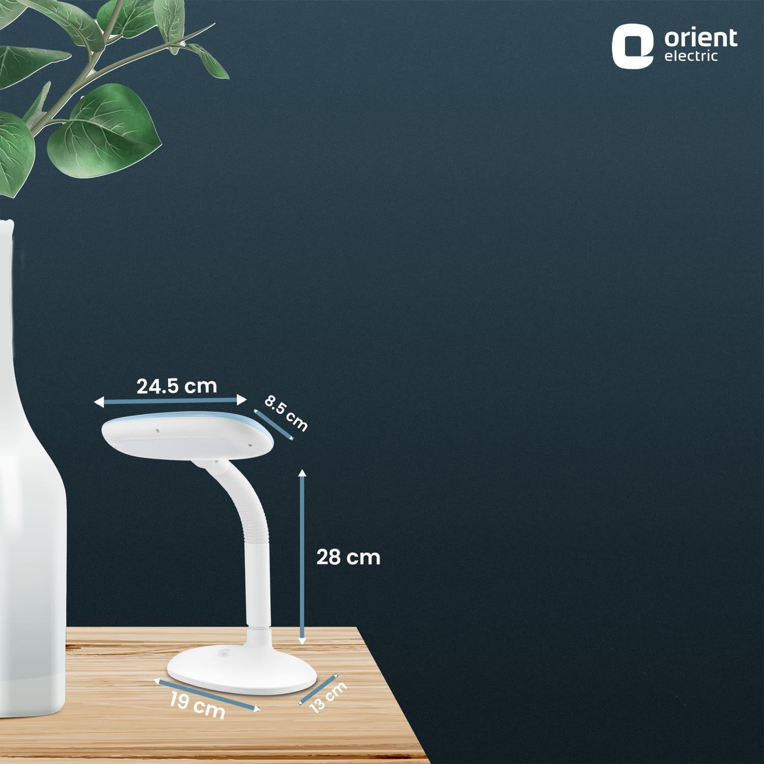 Buy Oval LED Desk Lamp for Study Table Online in India | Orient Electric