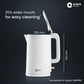 1.5L Kettle 1650 Watts | Cool Touch Body | Faster Heating | White, Plastic