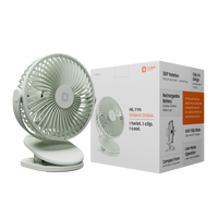 Orbis 5'' Personal Fan | 360 Degree Rotation | Chargeable Portable Fan