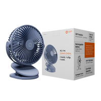 Orbis 5'' Personal Fan | 360 Degree Rotation | Chargeable Portable Fan