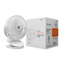 Orbis 5'' Personal Fan | 360 Degree Rotation | Chargeable Portable Fan
