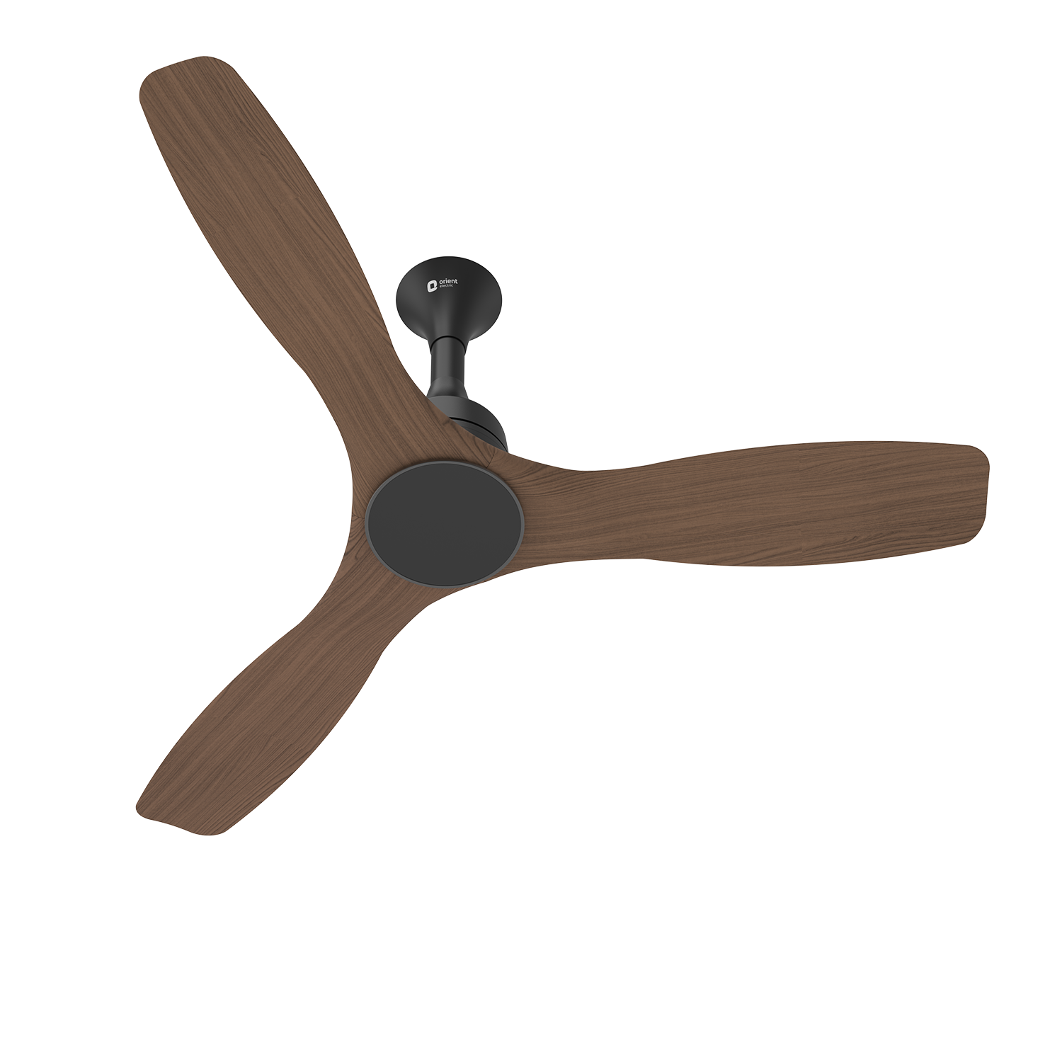 Non-Underlight Honeymaple Wood Aerosense Ceiling Fan By Orient