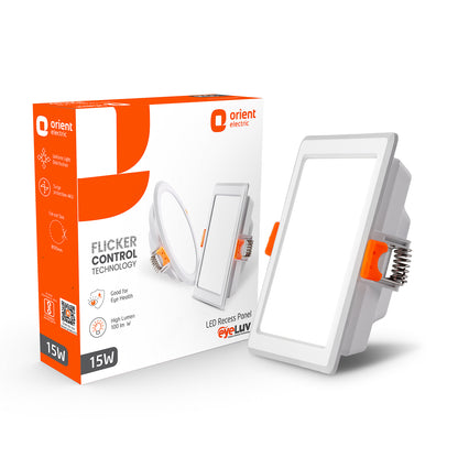 Square 20W Warm White Natural White Cool White