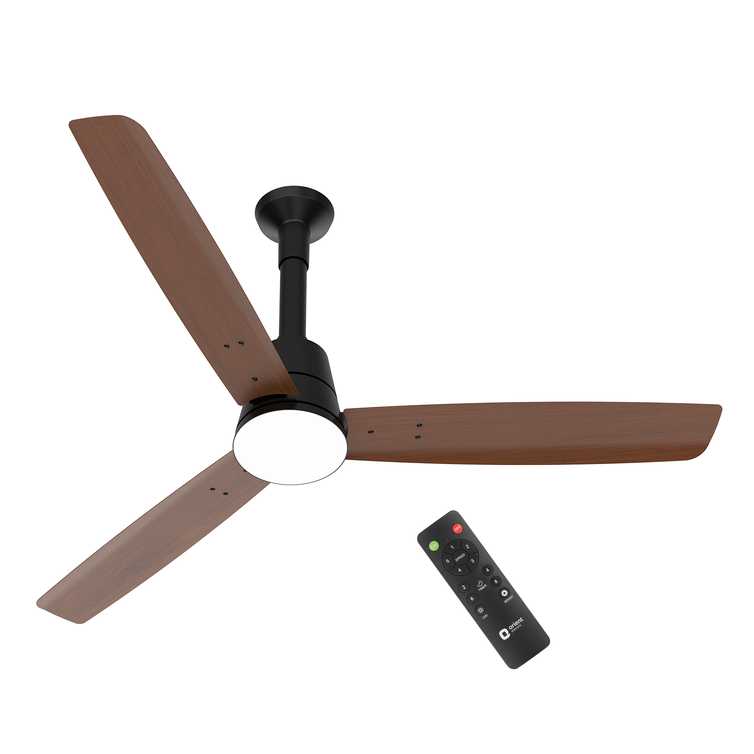 PROTON UL BLDC Fan teak wood 1200 mm