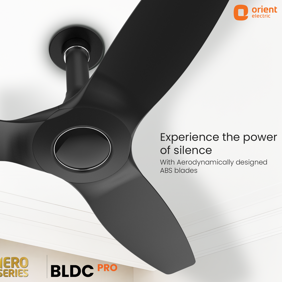 1230MM Matt Black Orient BLDC Fan