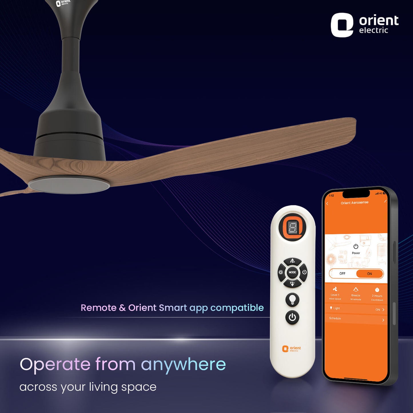 Aerosense Smart BLDC Ceiling Fan