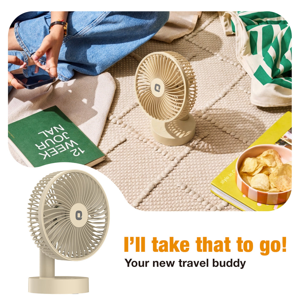 Beige Orient Personal Fan