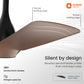 1200MM tangerine Brown Aerosilent BLDC Ceiling Fan Orient