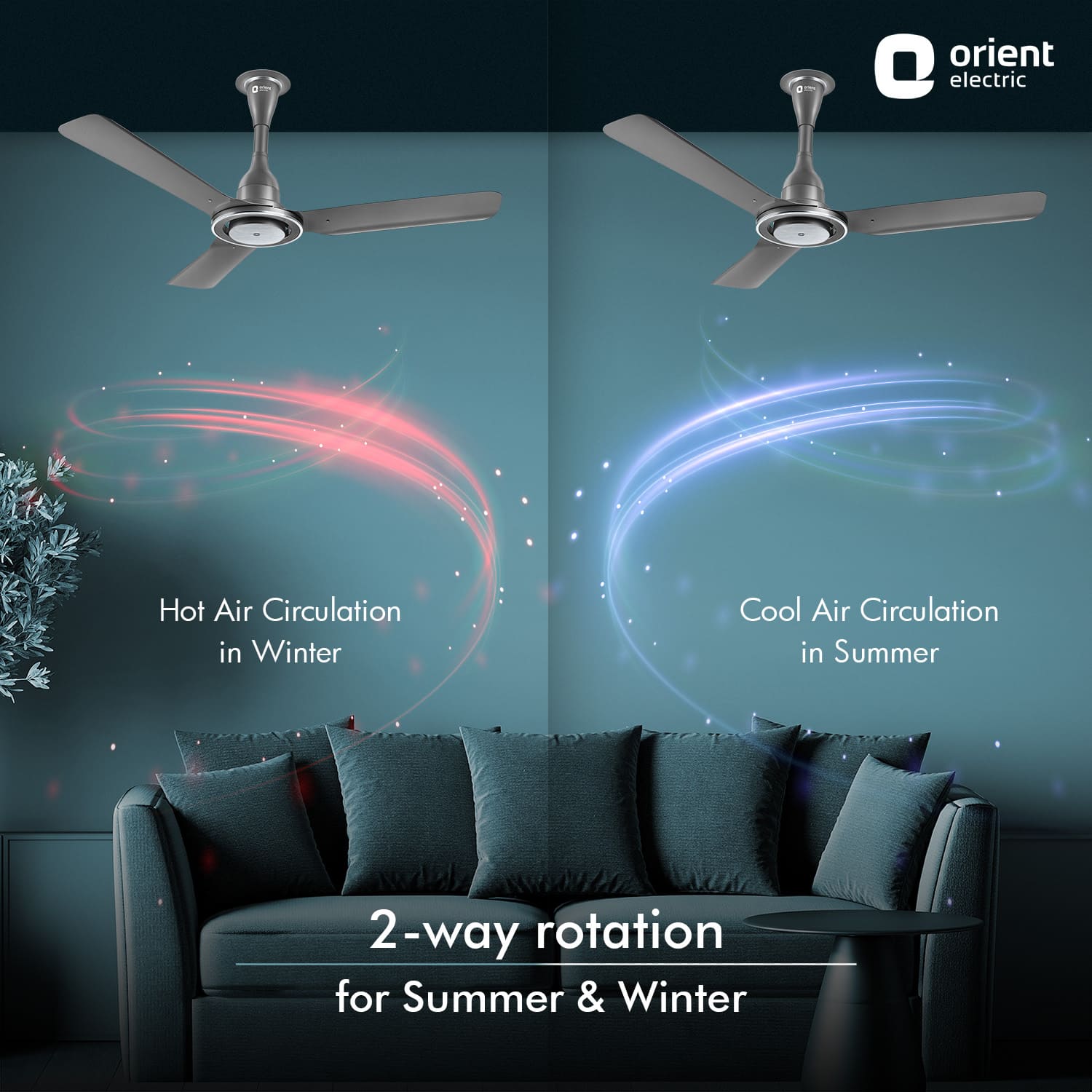 Buy I Float IoT BLDC Ceiling Fan Online in India | Orient Electric