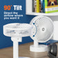 White Personal Fan from Orient