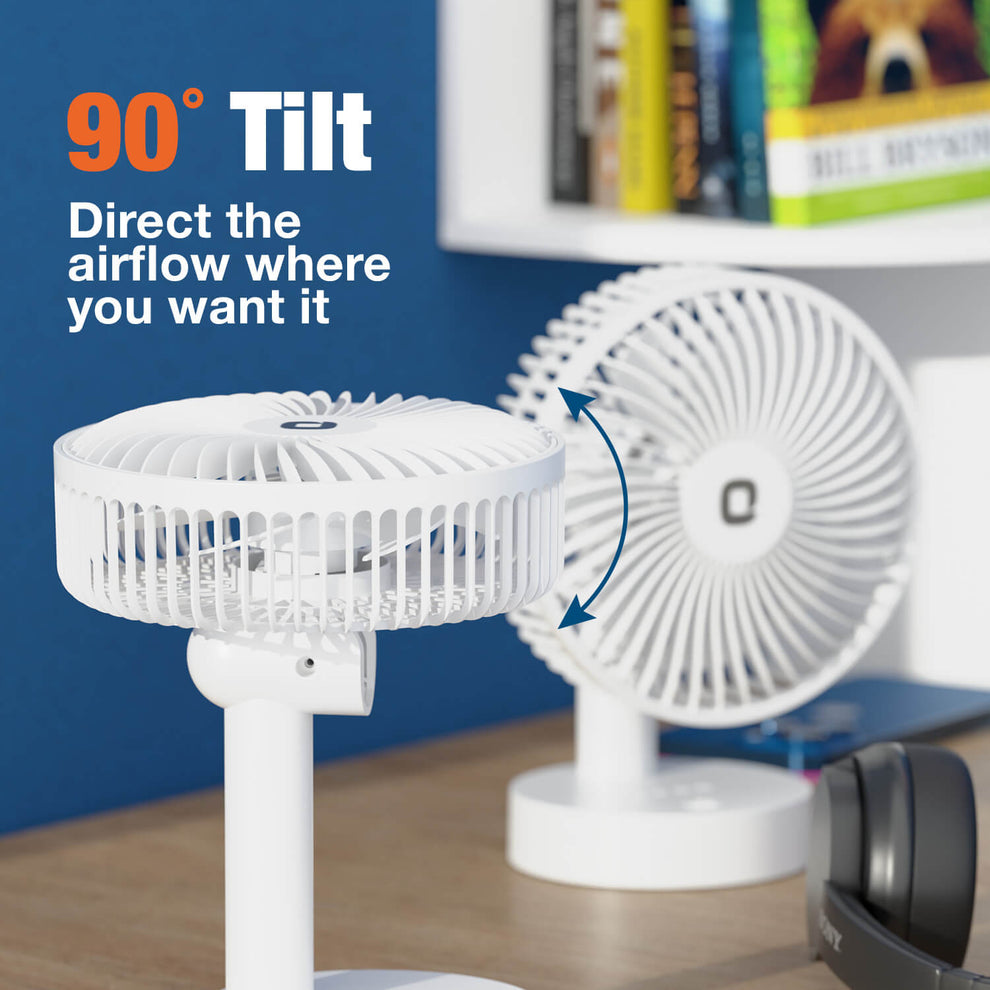 White Personal Fan from Orient