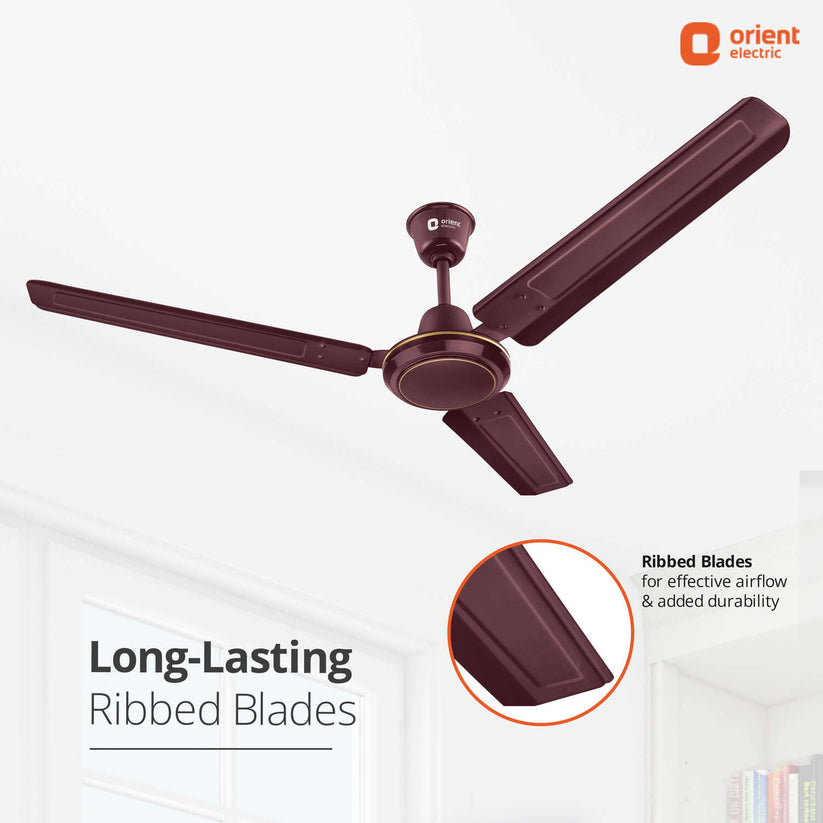 Rapid Air High Speed Ceiling Fan | 2-Year Warranty Brown - high-quality product