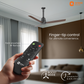 1200MM Dark teakwood Ceiling fan with remote control Orient Electric