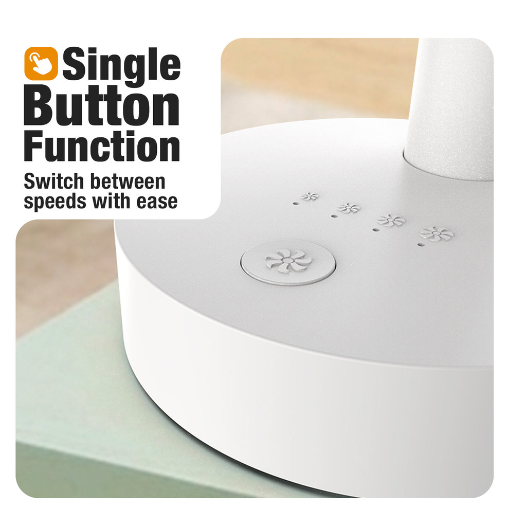 Cloud White Orient Personal Fan