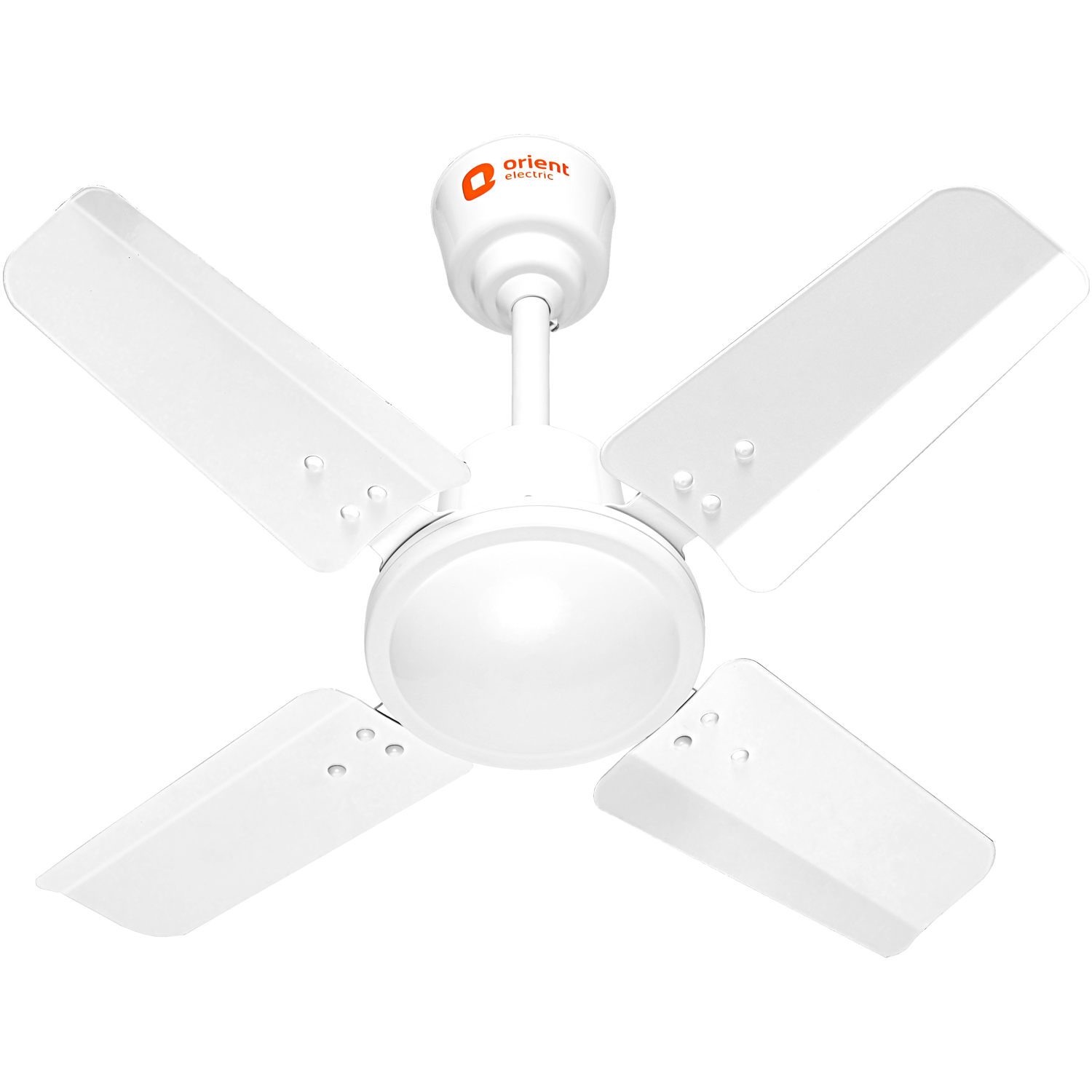 White Ceiling Fan 600MM 4 Blade