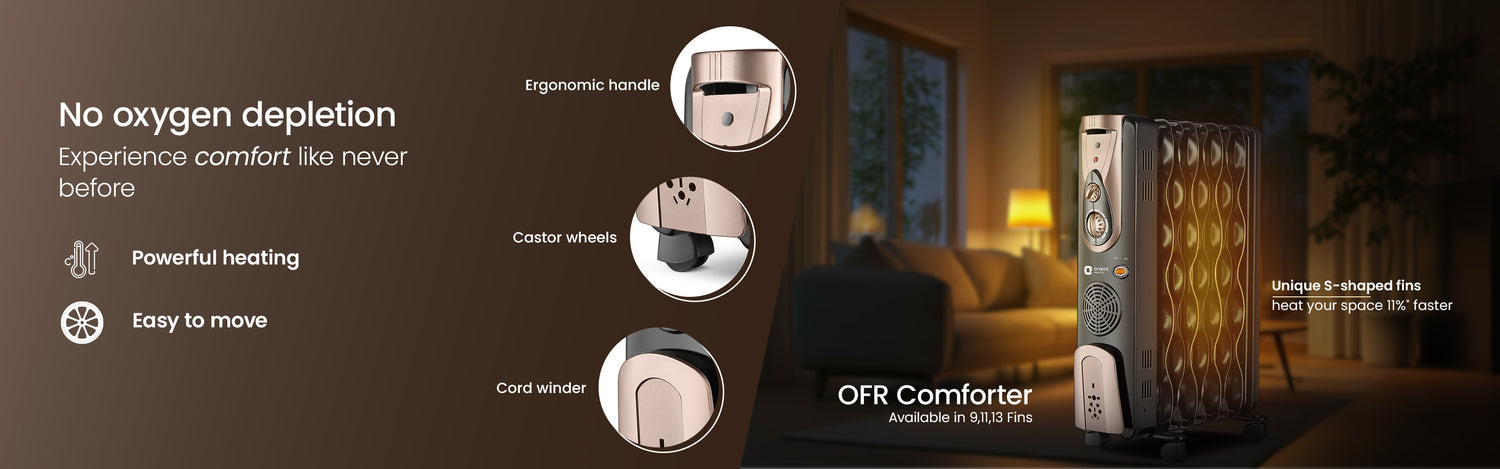 OFR Comforter room heater from Orient