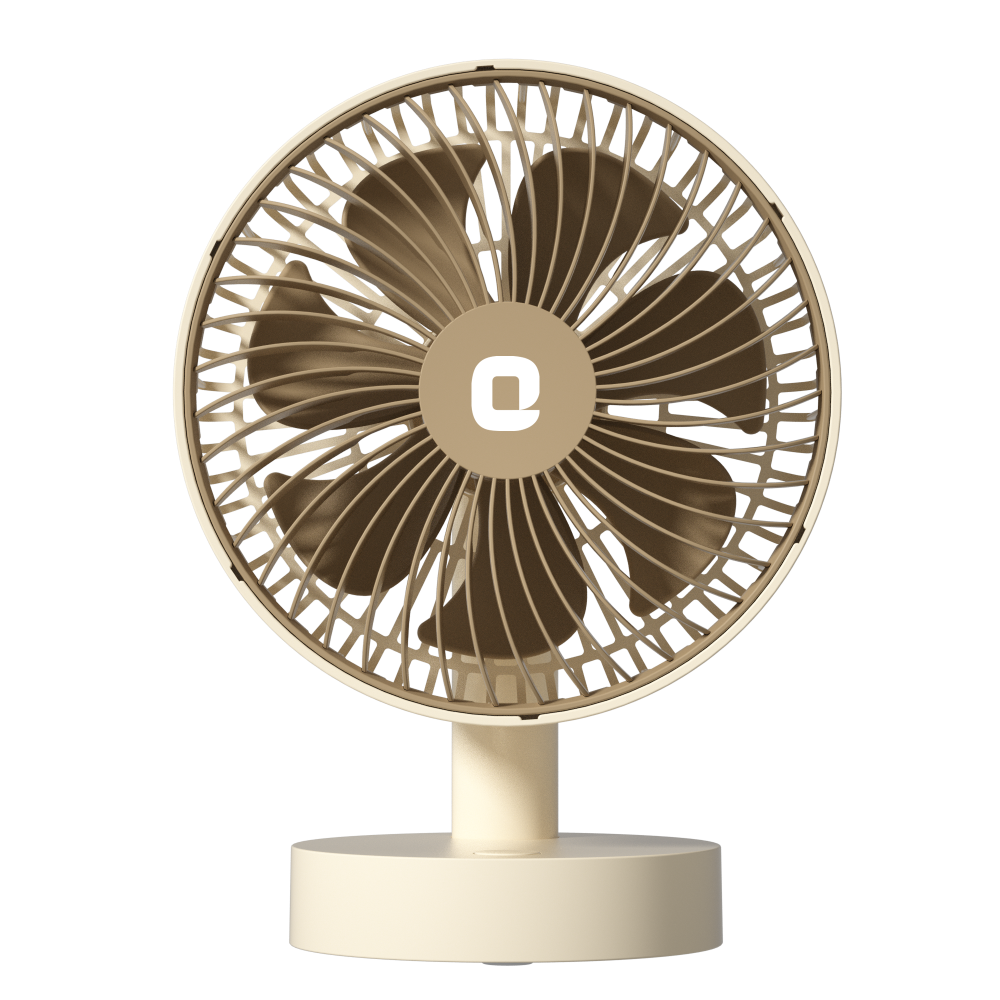 Beige portable fan from Orient