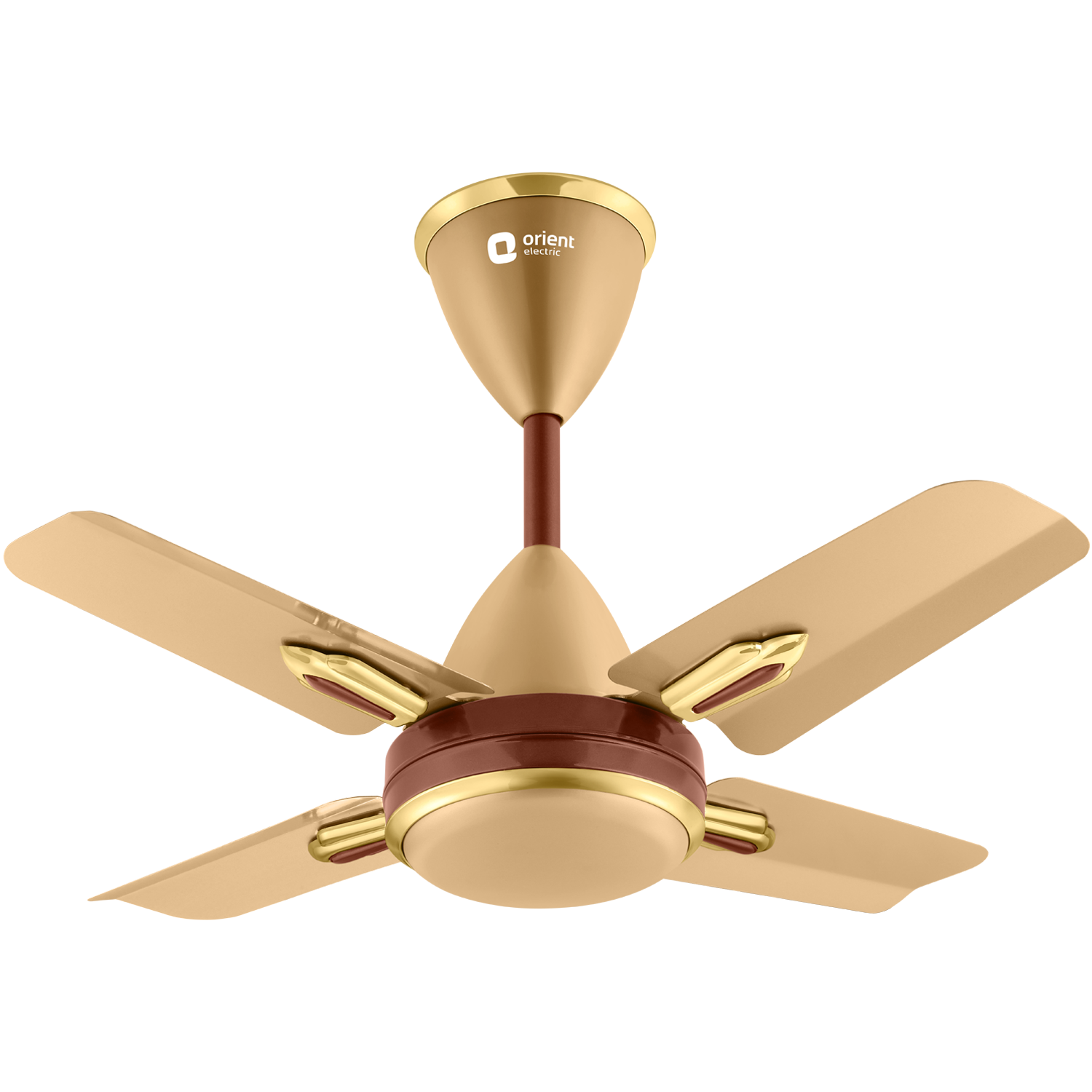 600MM Golden Chocolate small ceiling Fan