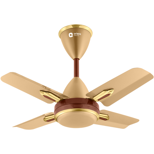 600MM Golden Chocolate small ceiling Fan