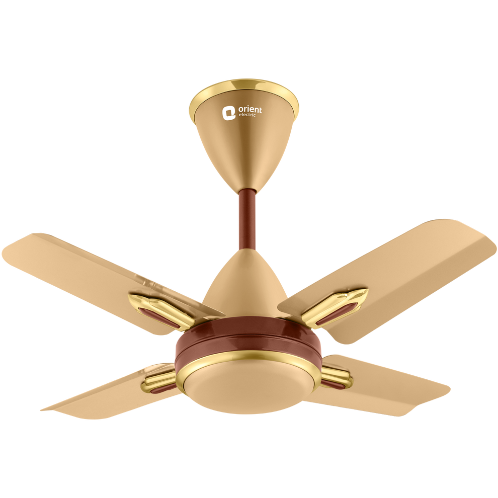 600MM Golden Chocolate small ceiling Fan