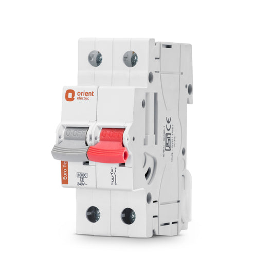 Eurotech MCB Single Pole With Neutral - Curve C