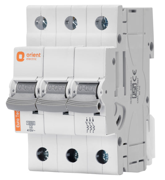 Eurotech MCB Triple Pole - Curve C