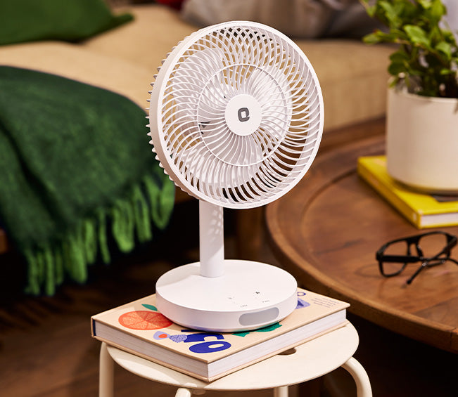 Orient Vento 7" Personal Fan with Light | Rechargeable Fan