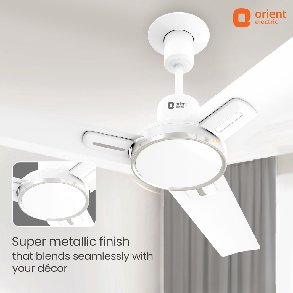 1200MM White Ceiling Fan Orient