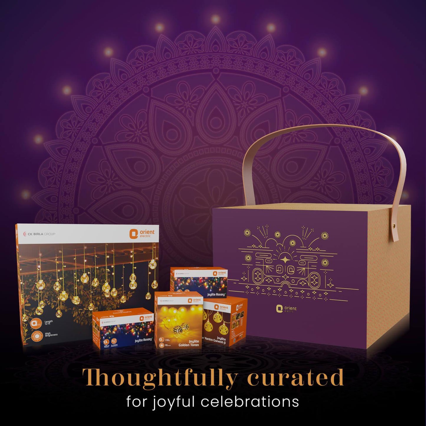 AABHA Diwali Lights Gift Pack of 7 - Orient Electric