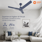 1200MM Steel Blue Ceiling Fan Orient