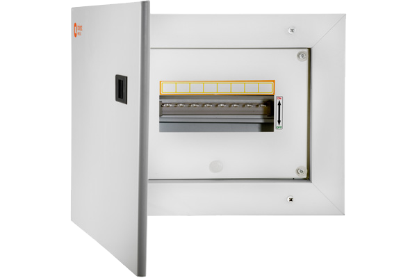 Horizontal Double Door TPN 12 Way Distribution Board