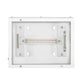 SPN 4W Canvas 'O' Horizontal Double Door Distribution Board - internal view with busbar and neutral earth bars - Orient Electric