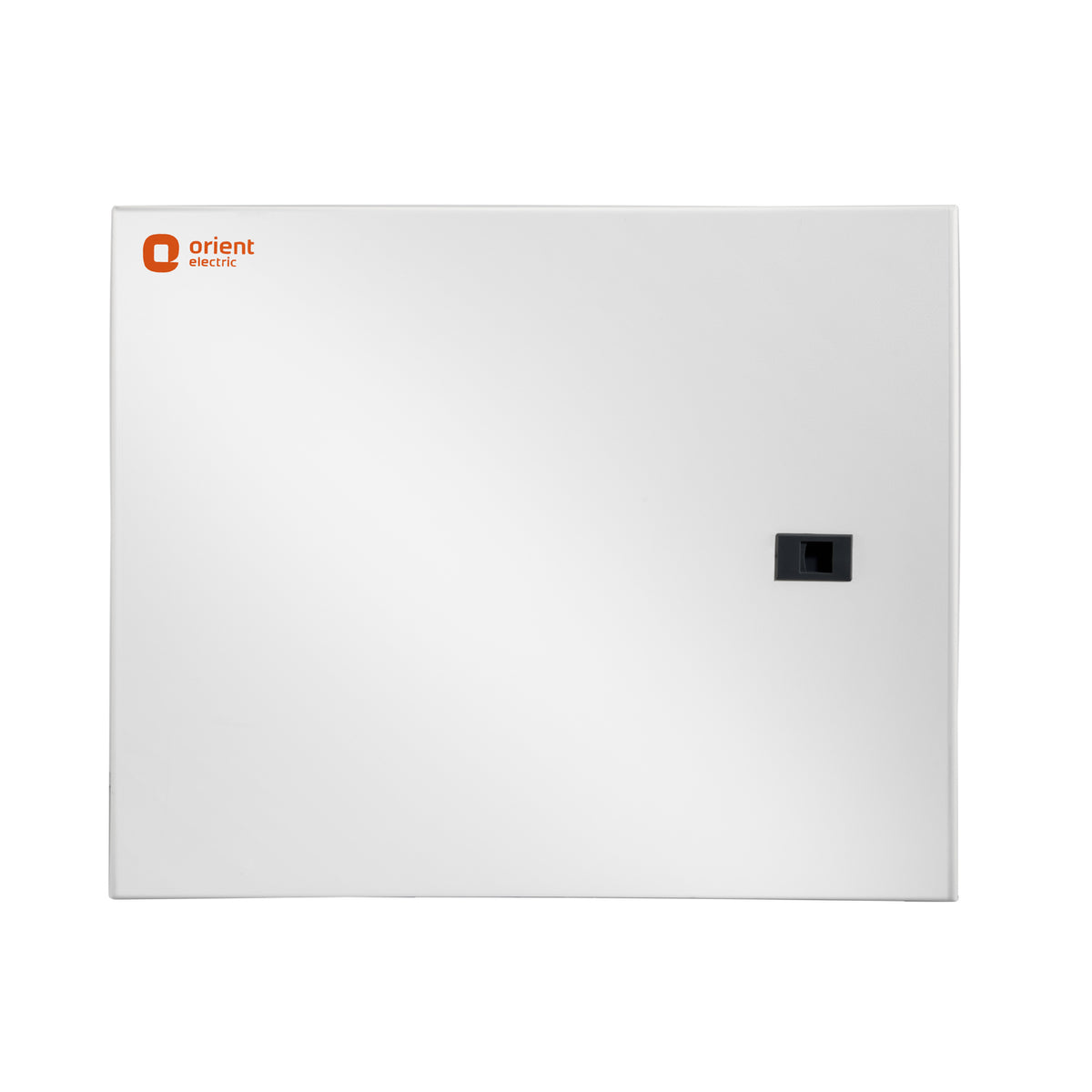 TPN 4W Canvas 'O' Horizontal Double Door Distribution Board - front view, door closed, flat - Orient Electric
