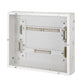 TPN 8W Canvas 'O' Horizontal Double Door Distribution Board - internal side view without door - Orient Electric