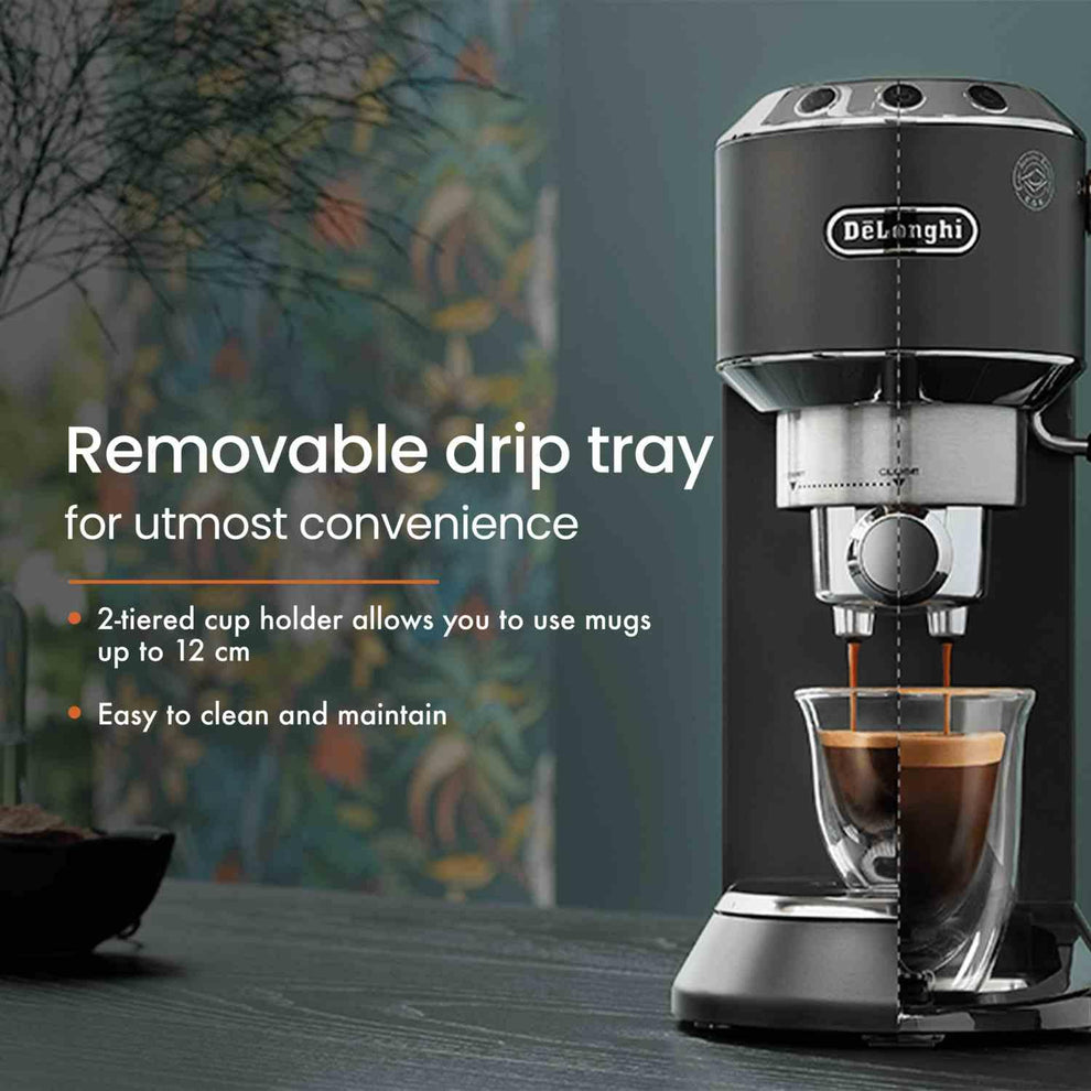 Buy DeLonghi 1350 Watt Espresso Coffee Machine (Black