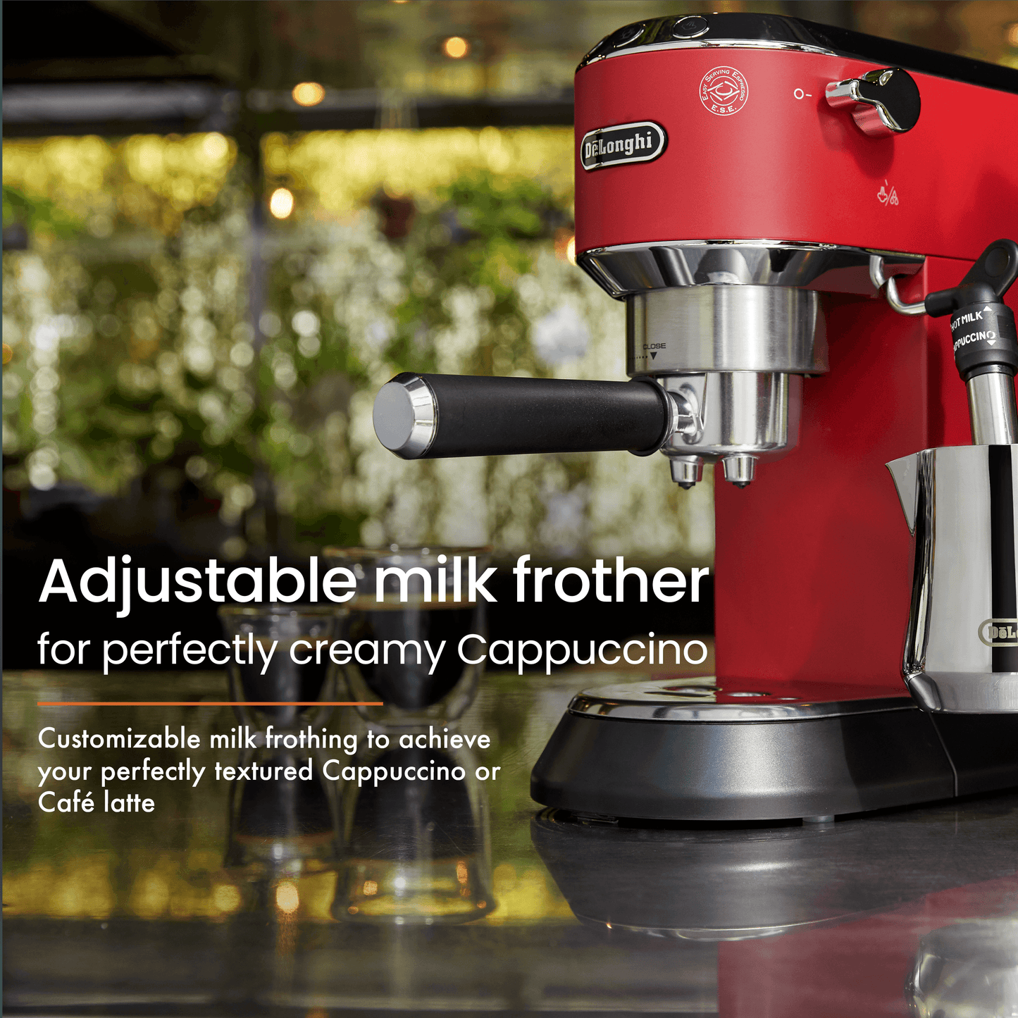 Delonghi Coffee Machine Delonghi La Specialista Red De'Longhi